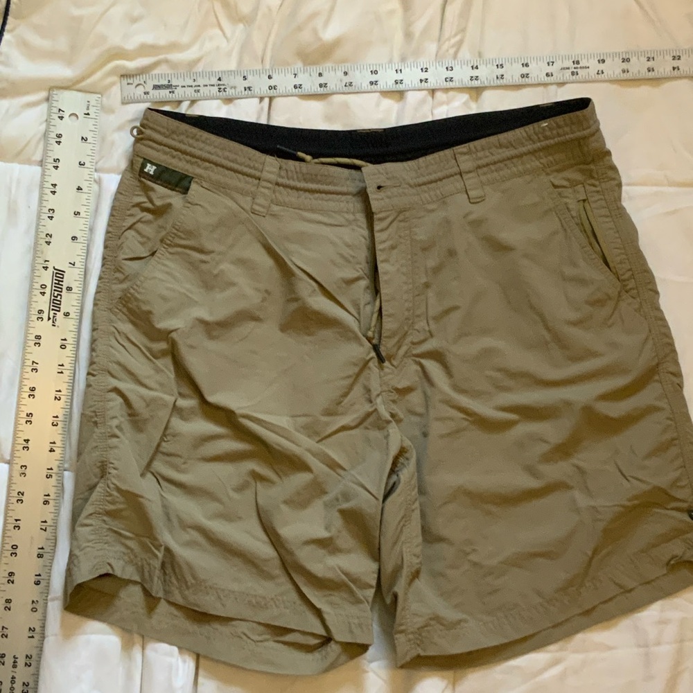 Howler Brothers Khaki Flat Front Shorts
